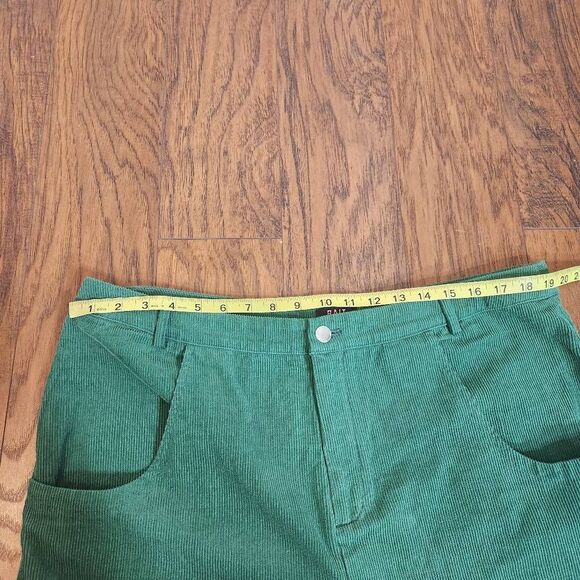 BAIT brand emerald green corduroy pants - Picture 5 of 7